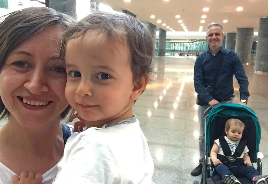 İki Çocukla İlk Uçak Seyahatimiz – Çorum